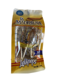 HOLA La Madrileña Cajeta Lollipop  10 Ct
