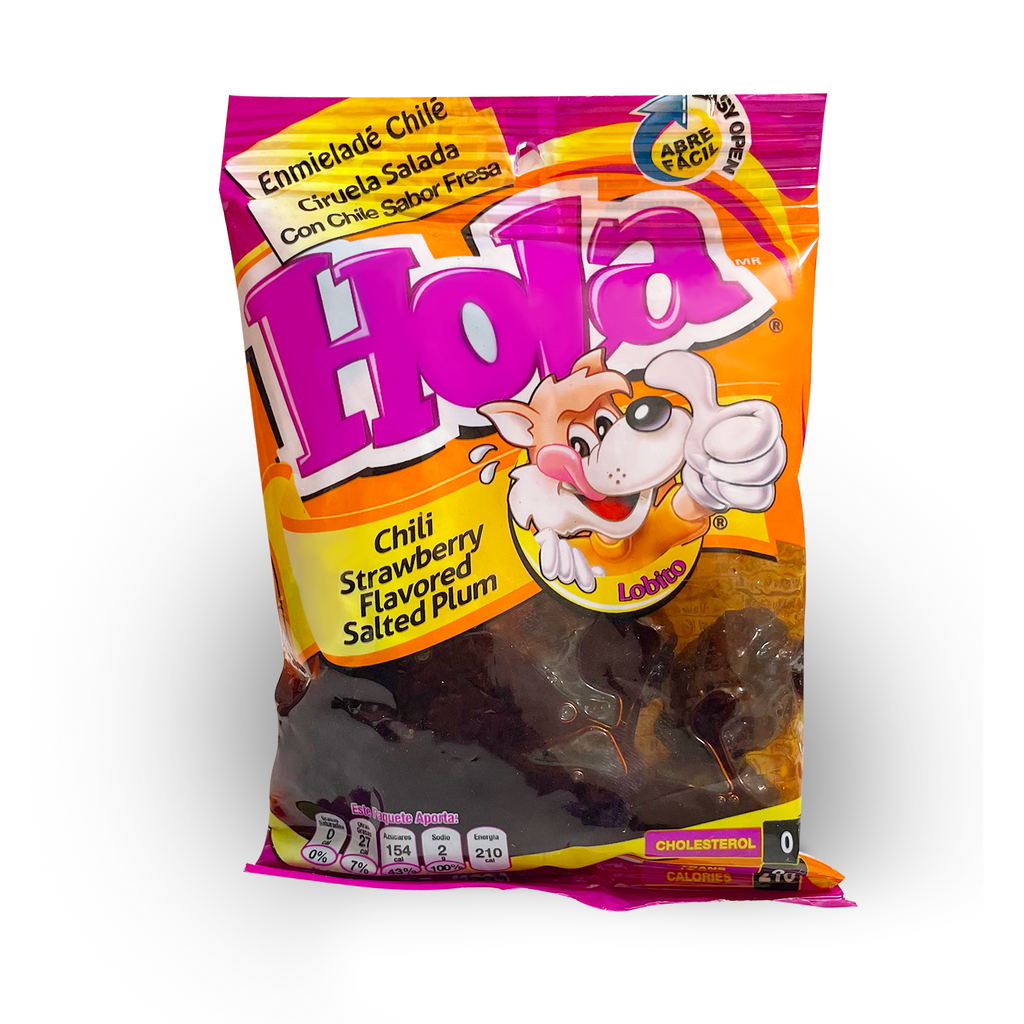 HOLA Chili Strawberry Salted Plum Candy (Enmielade Chile)