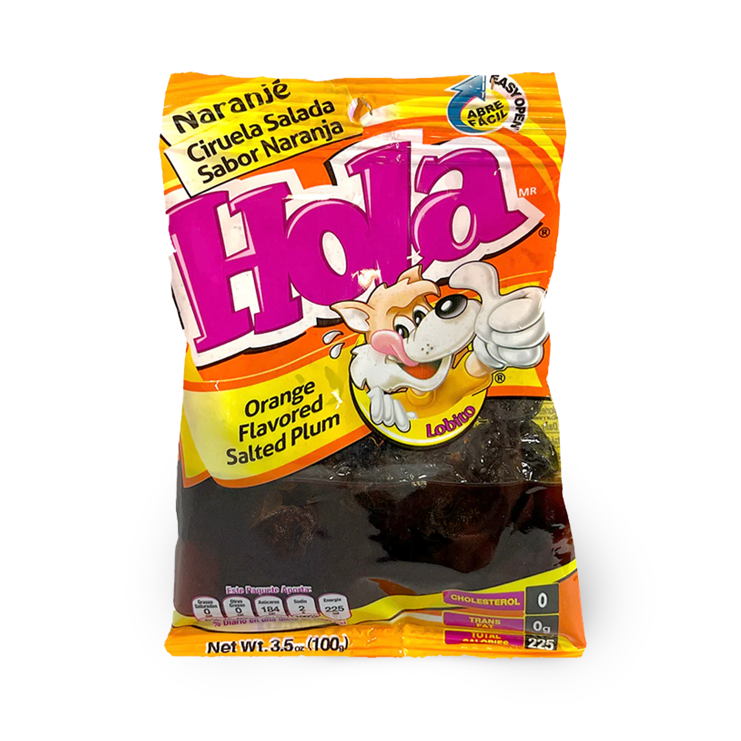 HOLA Orange Salted Plum Candy (Naranje)