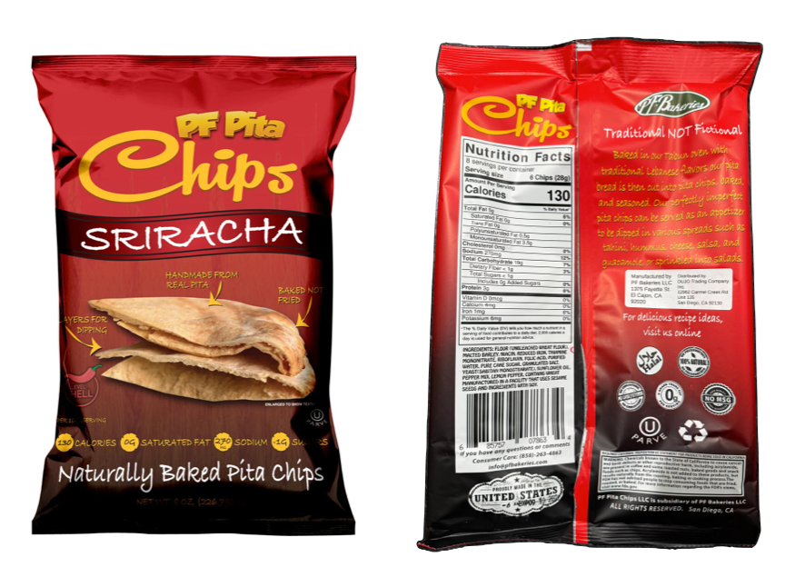 PF Pita Chips Sriracha