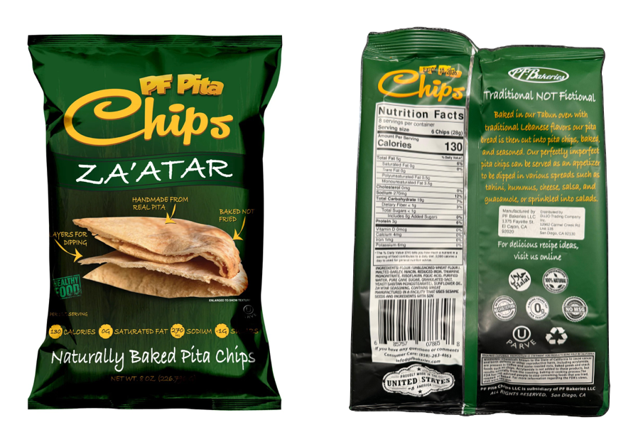 PF Pita Chips Za'atar