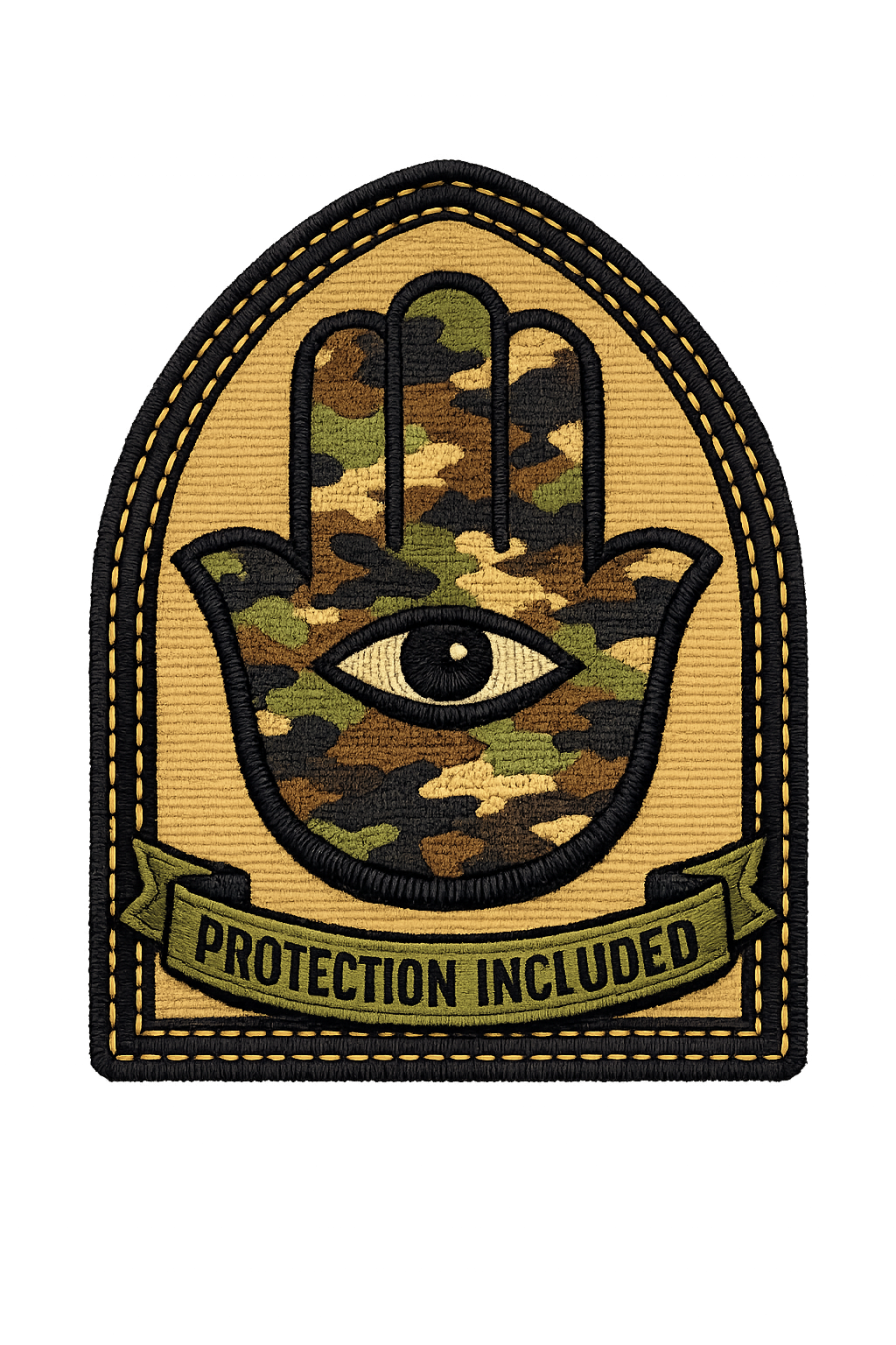 Protection Included Hamsa Camo Cap