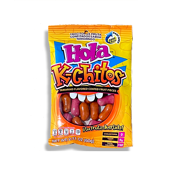 HOLA K-Chitos Tamarind Coated Fruit Pieces Candy