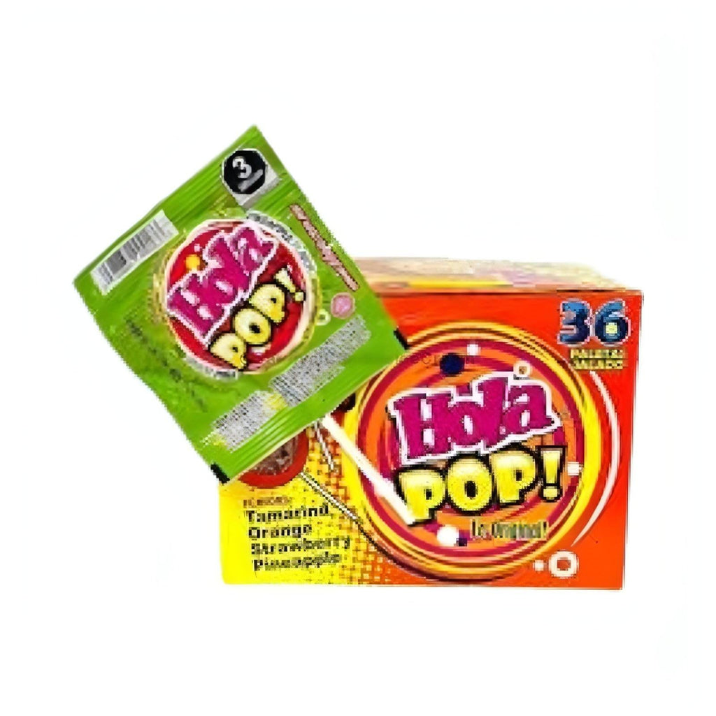HOLA POP! The Original Saladito Lollipop 36 Ct