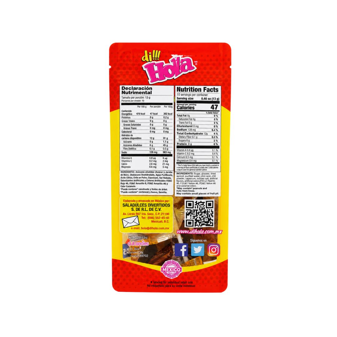 HOLA POP! The Original Saladito Lollipops (10 Lollipops)