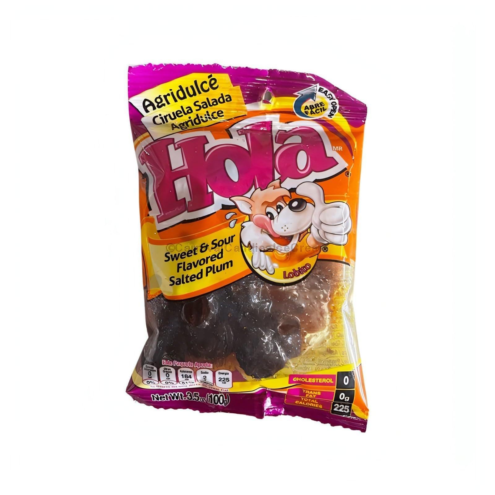 HOLA Sweet & Sour Flavored Salted Plum Candy